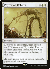 Renascimento Phyrexiano / Phyrexian Rebirth - Magic: The Gathering - MoxLand